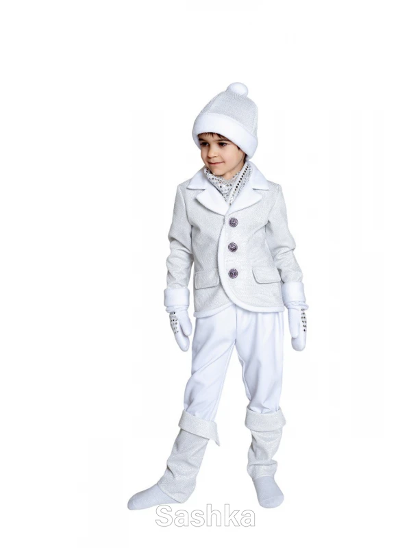 Карнавальний костюм Срібний Кай, розмір 98-140